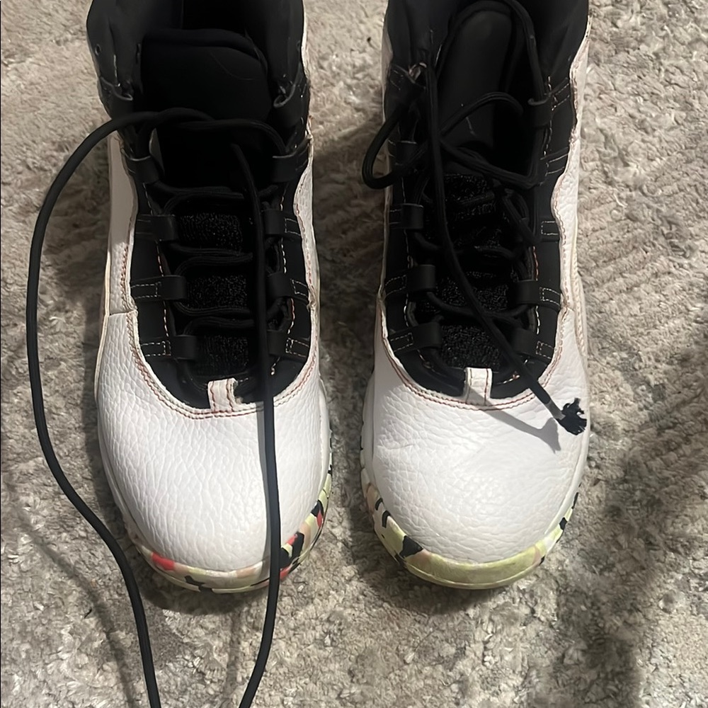 Jordan 10 Retro SE "Barely Volt" White/Barely Volt-Black BV1844 176 PS Size - Picture 2 of 5